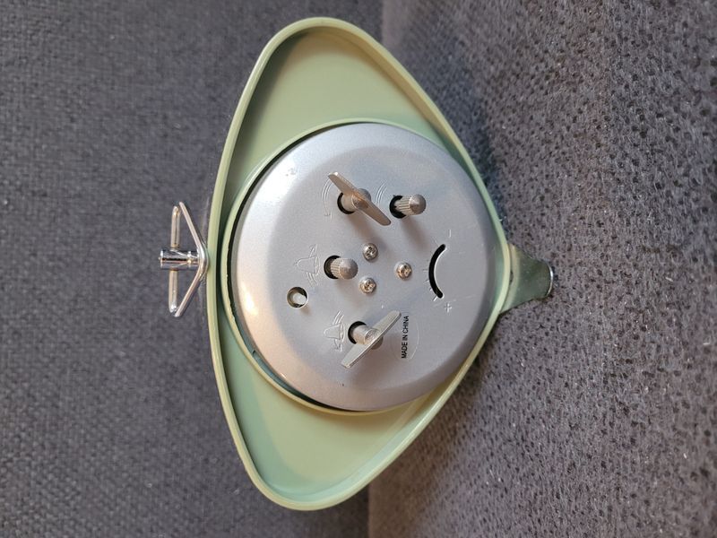 Vintage Tisch-Wecker mit Musikmechanismus, 1980er Jahre