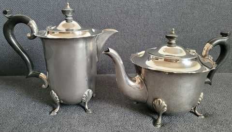 Vintage Silver-plated Tea Set by the master WILLIAM R