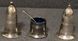 Vintage silver-plated cruet&nbsp;set made in England, Sheffield