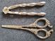 Antique Victorian silver-plated set Nutcracker with grape scissors